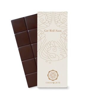 "Bon rétablissement" CHOCQLATE chocolat bio 50% cacao 4