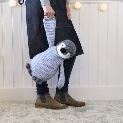 Kit de Ganchillo Mr Penguin Gigante