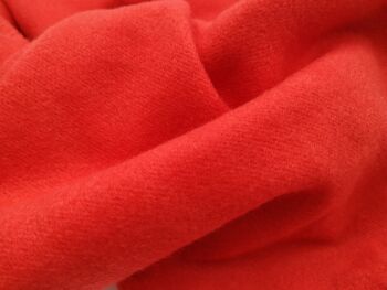 Echarpes d'hiver - Série "London" - TravelScarf London - rouge pur 4