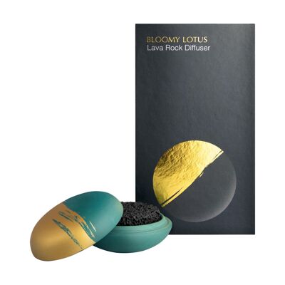 Diffusore solido in roccia lavica Bloomy Lotus
