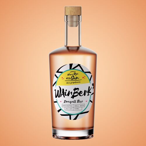 Winzinger's Wainberk Gin Rosé Zweigelt Glitzer