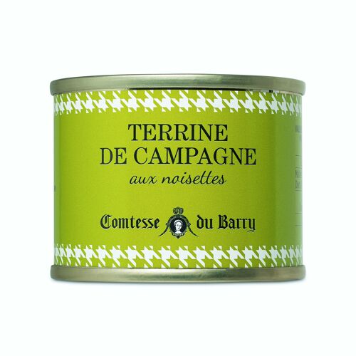 Terrine de campagne aux noisettes 70g