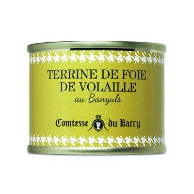 Poultry liver terrine with Banyuls 70g