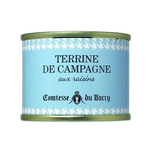 Terrine de campagne aux raisins 70g