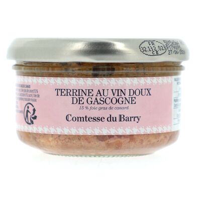 Terrine au vin doux de Gascogne et Foie Gras 140g