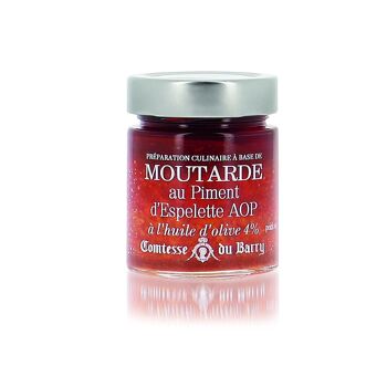 Moutarde piment d'espelette 130g