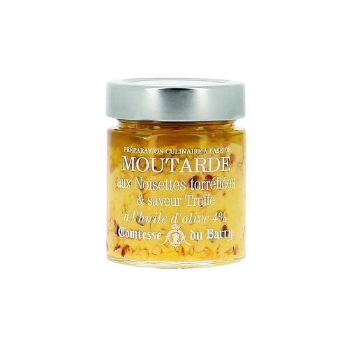 Moutarde saveur truffe et noisettes torréfiées 130g