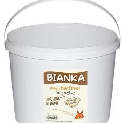 Bianka: white spread in 5kg bucket