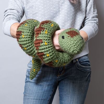 Giant Sylvia The Snake Crochet Kit