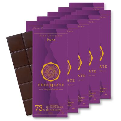 PURO cioccolato biologico CHOCQLATE - inglese