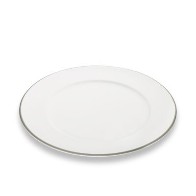 Grauer Rand, Speiseteller Gourmet (Ø 29cm)