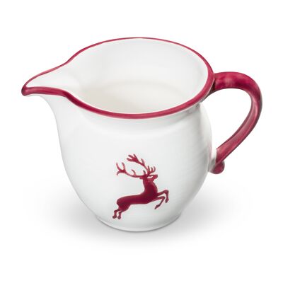 Bordeauxr. Hirsch, Milchgießer Cup (0,5L)