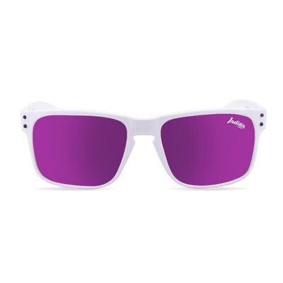 8433856066760 - Freeride Spirit White Polarized Sunglasses The Indian Face for men and women