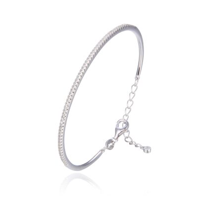 Bracelet jonc - Blanc