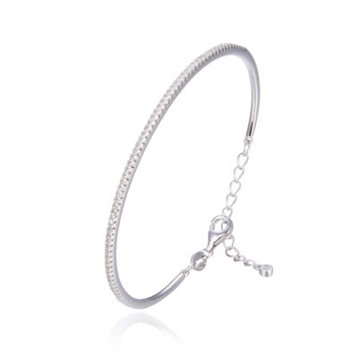 Bangle bracelet - White