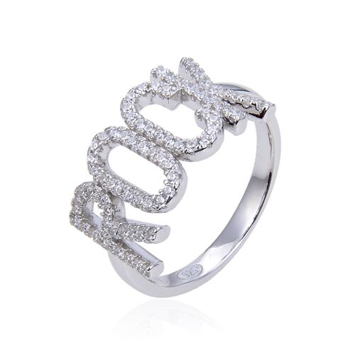 Bague ROCK - Blanc - 9