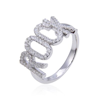 Bague ROCK - Blanc - 9