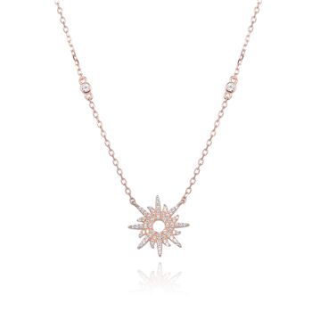 Collier Soleil - Rose