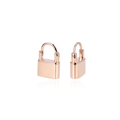 Smooth padlock BO - Pink