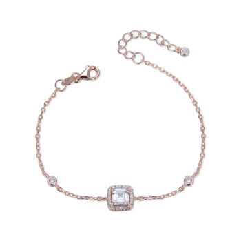 Bracelet carrée - Rose