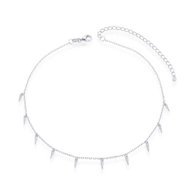 Choker picos - Blanco