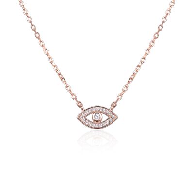 Eye necklace - Pink