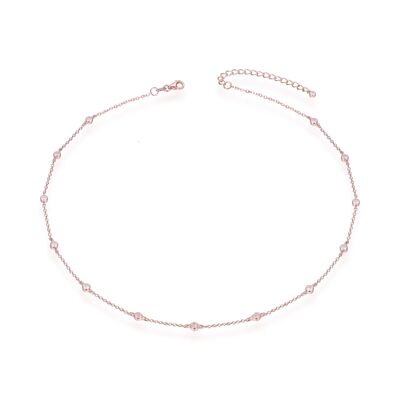 Collier serti clos -1