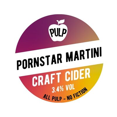 Pornostar Martini Cider 3.4% 20L BIB