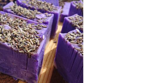 wild violet - Lavendelblüten Seife