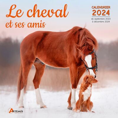 2024 Calendar The horse and his friends (ls)