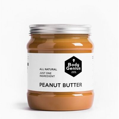 Smooth Peanut Butter - 1kg - Just Peanuts