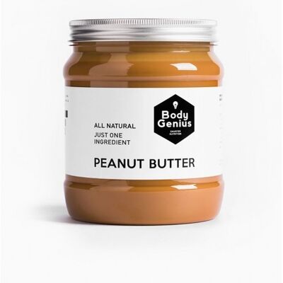 Smooth Peanut Butter - 1kg - Just Peanuts