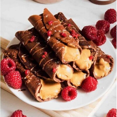 Mix for protein pancakes with oats - 400g - Chocolate flavor
