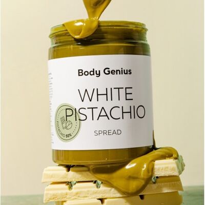Crème pistache et chocolat blanc - 300g