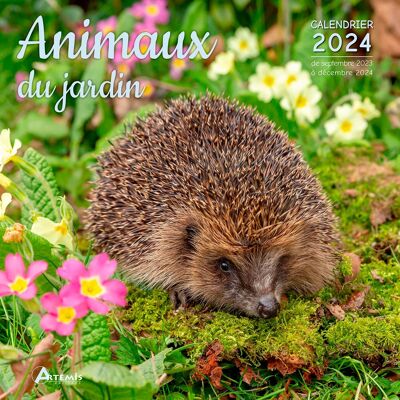Calendario 2024 Animales de jardín (ls)