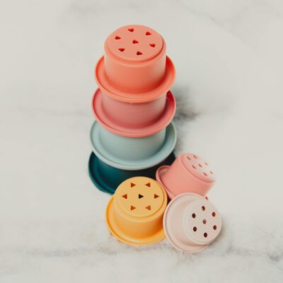 Silicone Stacking Cup - Forest