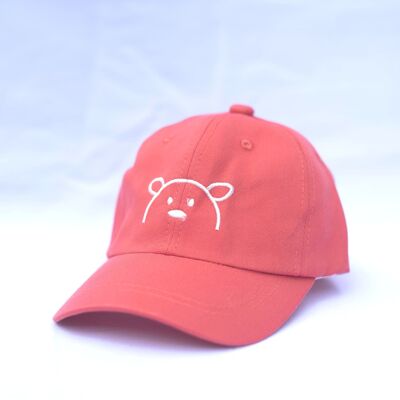 Toddler Baseball Caps - Coral