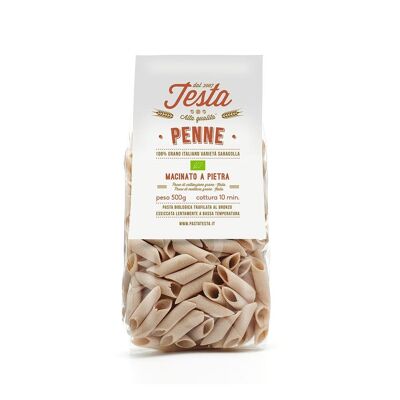 Organic Saragolla wholemeal penne rigate
