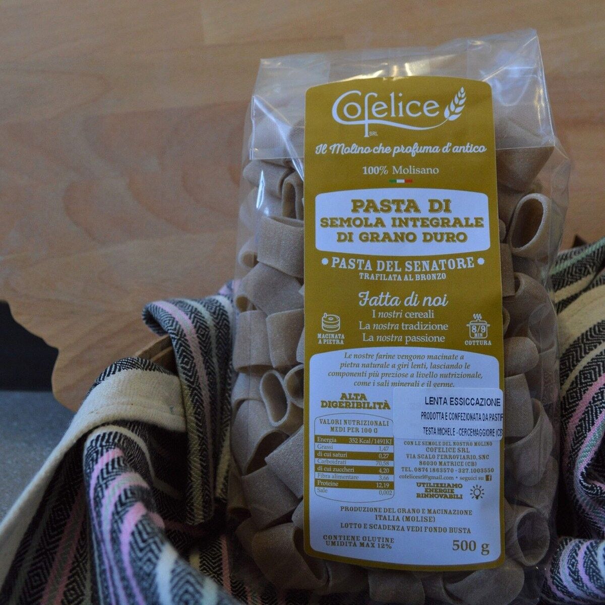 Calamarata  integrale grano duro Cappelli