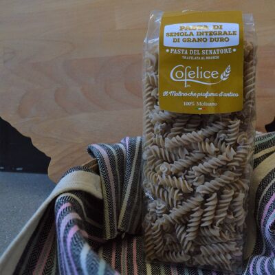 Wholemeal Cappelli durum wheat fusilli