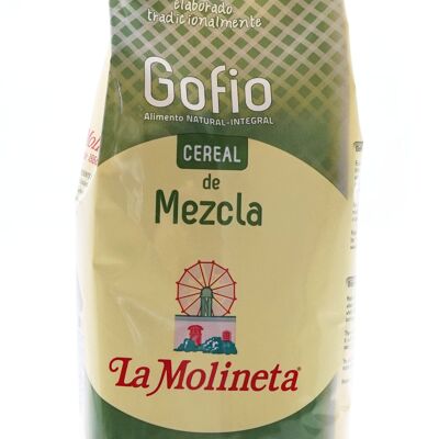 Gofio de mezcla, trigo y millo - La Molineta 1kg