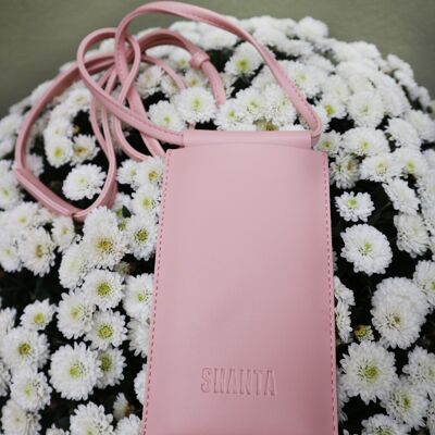 Funda para teléfono rosa