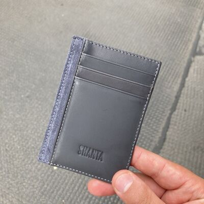 Slim wallet grey