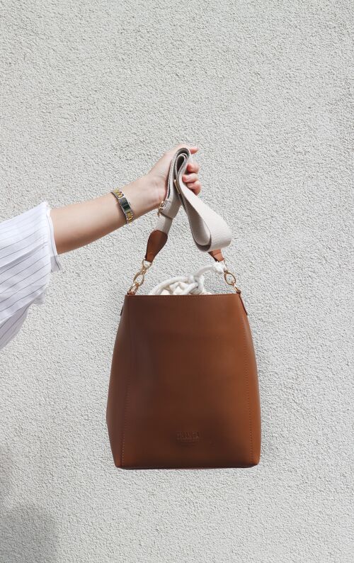 Crossbody Bag Midi Brown