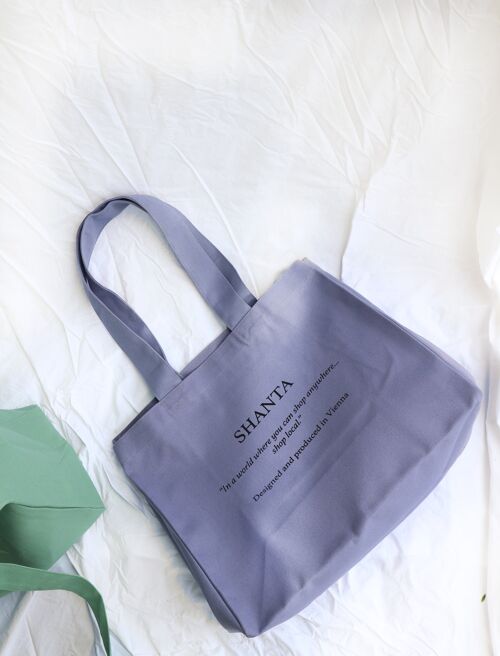 Bio-Canvas Tote Purple