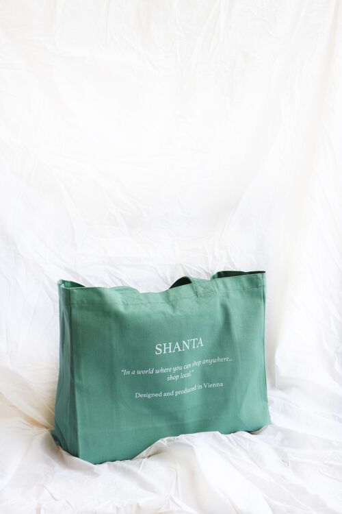 Bio-Canvas Tote Green