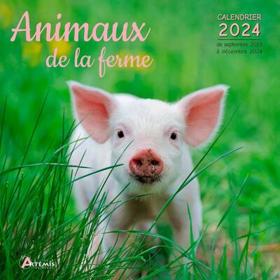 2024 Calendar Farm Animals (ls)