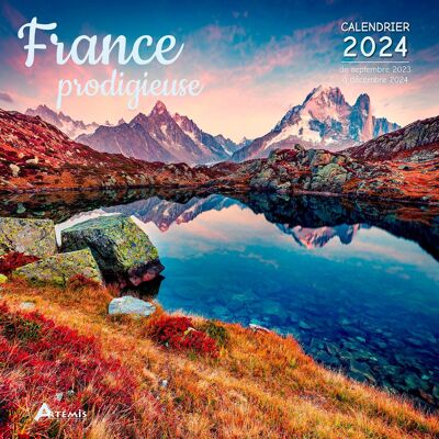 Kalender 2024 erstaunliches Frankreich