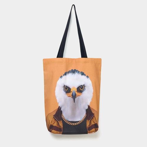 Eagle - Zoo Portrait Tote Bag