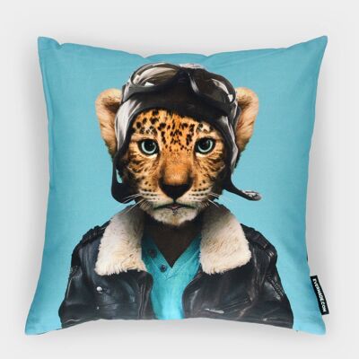 Leopard Cub Cushion